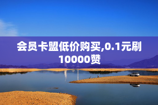 会员卡盟低价购买,0.1元刷10000赞