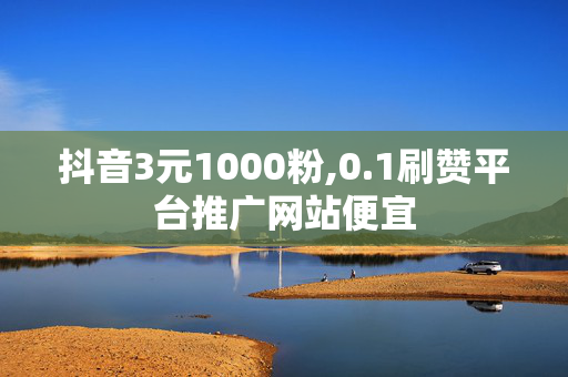 抖音3元1000粉,0.1刷赞平台推广网站便宜