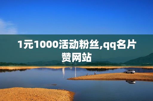 1元1000活动粉丝,qq名片赞网站