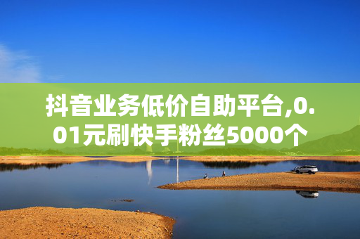 抖音业务低价自助平台,0.01元刷快手粉丝5000个