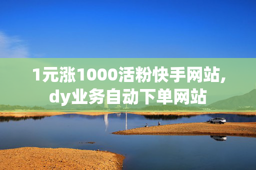 1元涨1000活粉快手网站,dy业务自动下单网站