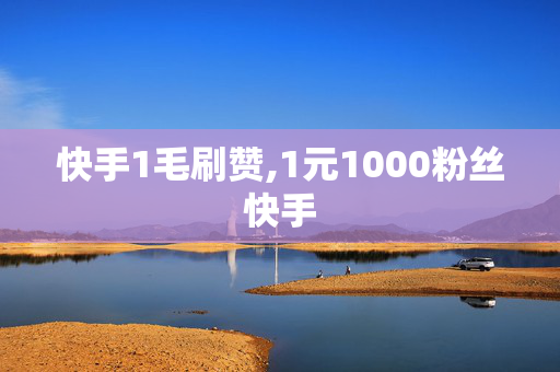 快手1毛刷赞,1元1000粉丝快手