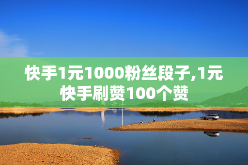 快手1元1000粉丝段子,1元快手刷赞100个赞