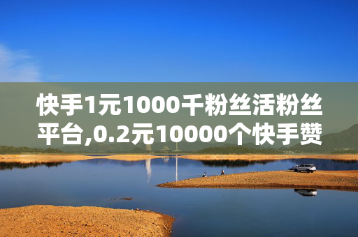 快手1元1000千粉丝活粉丝平台,0.2元10000个快手赞