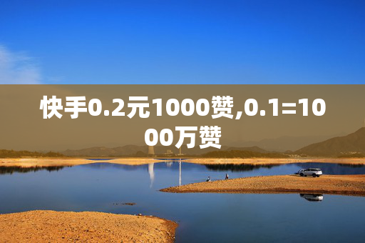 快手0.2元1000赞,0.1=1000万赞