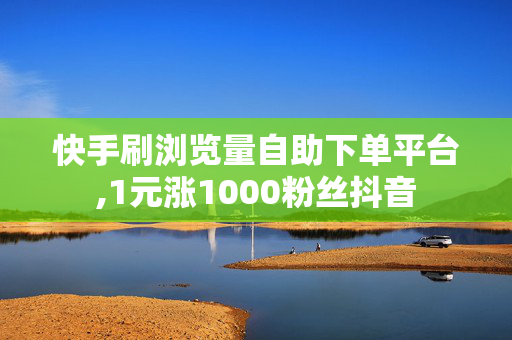 快手刷浏览量自助下单平台,1元涨1000粉丝抖音