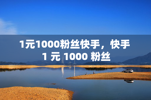 1元1000粉丝快手，快手 1 元 1000 粉丝