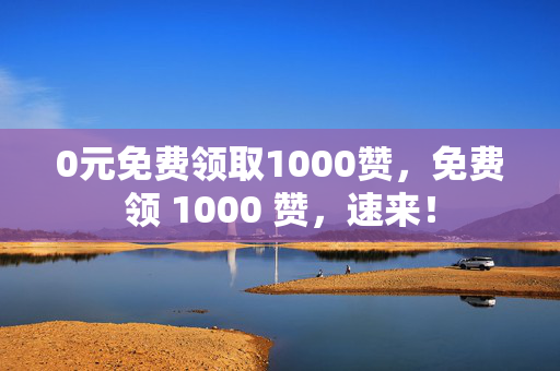 0元免费领取1000赞，免费领 1000 赞，速来！