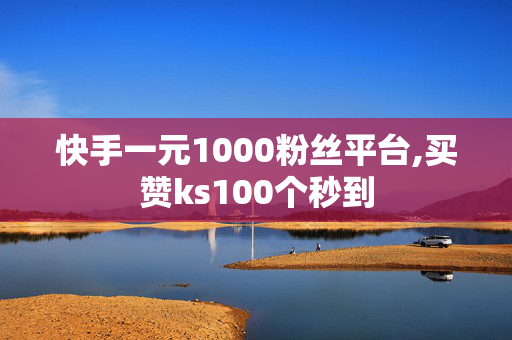 快手一元1000粉丝平台,买赞ks100个秒到