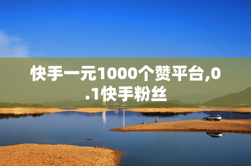 快手一元1000个赞平台,0.1快手粉丝