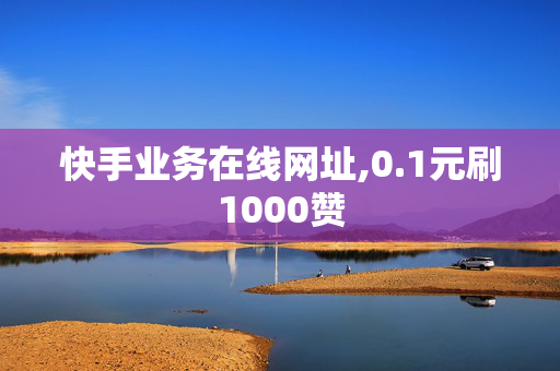 快手业务在线网址,0.1元刷1000赞