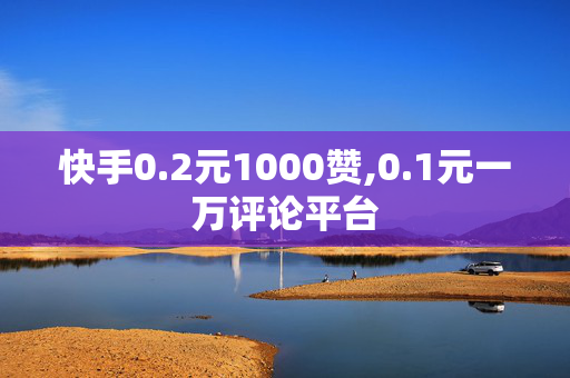 快手0.2元1000赞,0.1元一万评论平台