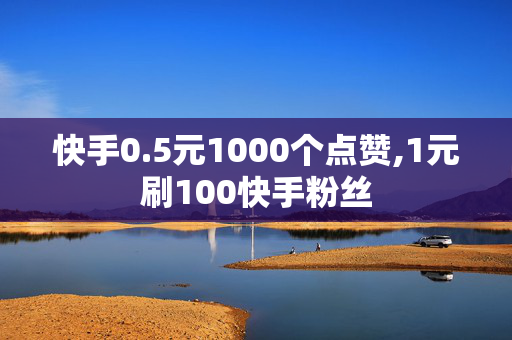 快手0.5元1000个点赞,1元刷100快手粉丝