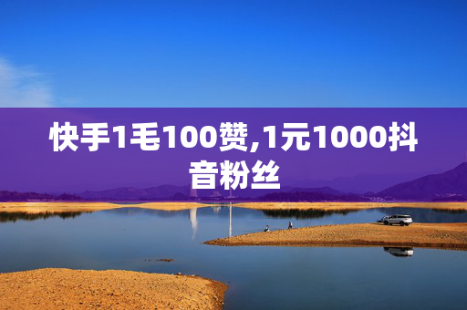 快手1毛100赞,1元1000抖音粉丝