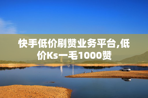 快手低价刷赞业务平台,低价Ks一毛1000赞