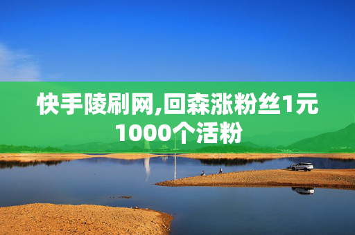 快手陵刷网,回森涨粉丝1元1000个活粉