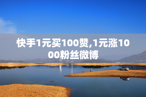 快手1元买100赞,1元涨1000粉丝微博