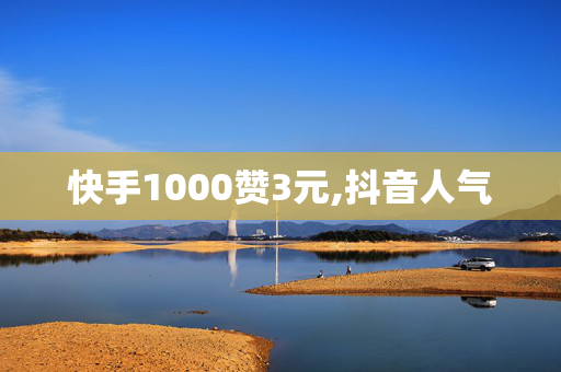 快手1000赞3元,抖音人气