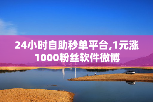 24小时自助秒单平台,1元涨1000粉丝软件微博