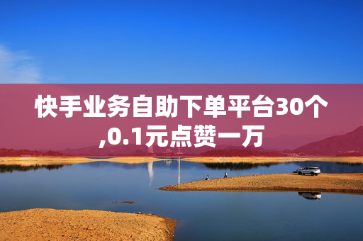 快手业务自助下单平台30个,0.1元点赞一万