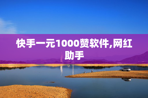 快手一元1000赞软件,网红助手