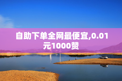 自助下单全网最便宜,0.01元1000赞