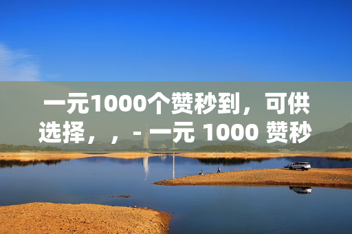 一元1000个赞秒到，可供选择，，- 一元 1000 赞秒到，轻松提升社交影响力