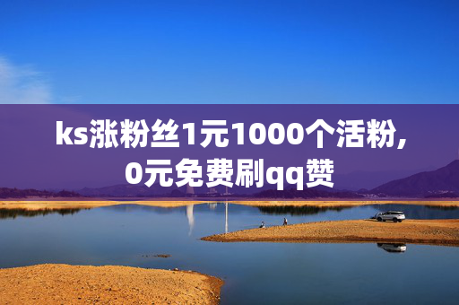 ks涨粉丝1元1000个活粉,0元免费刷qq赞